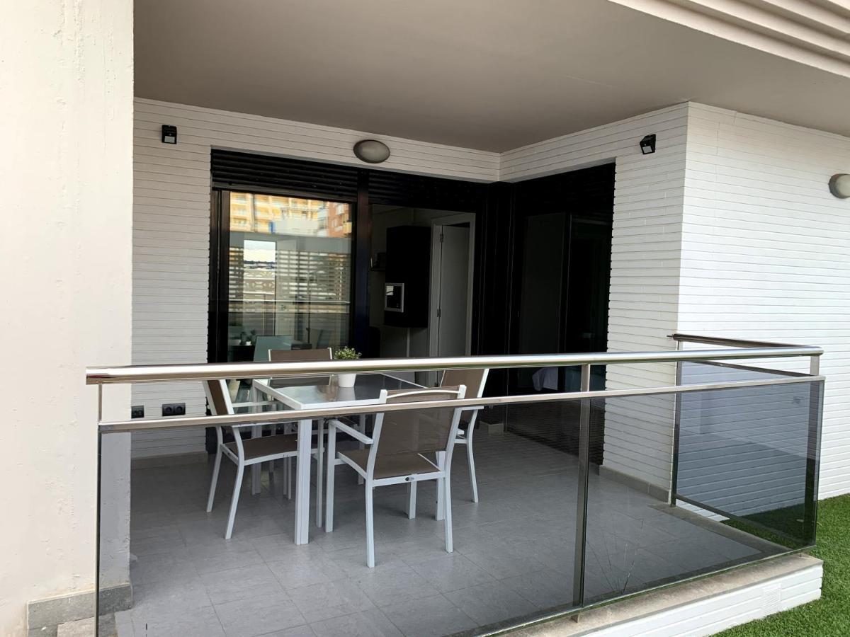 Apartamento Con Jardin En Primera Linea De Playa Con Parking Y Piscina Peniscola Exterior photo